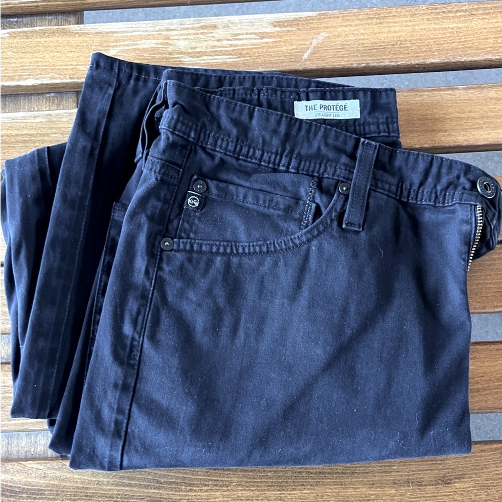 AG Adriano Goldschmied black jeans size 33x32 men’s